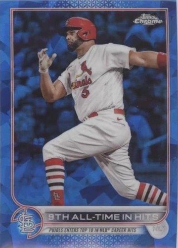 2022 Topps Chrome Update Series Sapphire Edition - Albert Pujols #US313