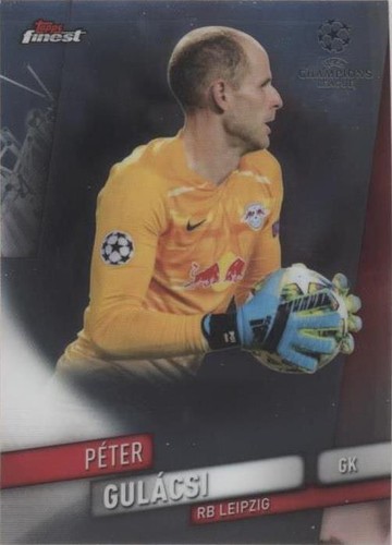 2019-20 Topps Finest UCL Peter Gulacsi #60