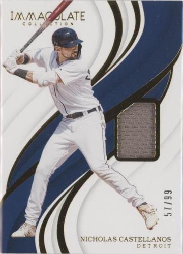 2019 Panini Immaculate Collection - Nick Castellanos #146