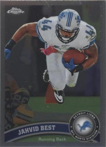 2011 Topps Chrome Jahvid Best #197