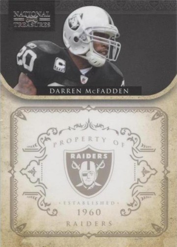 2011 Playoff National Treasures Darren McFadden #108