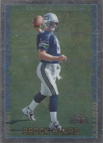 1999 Topps Chrome Brock Huard #158
