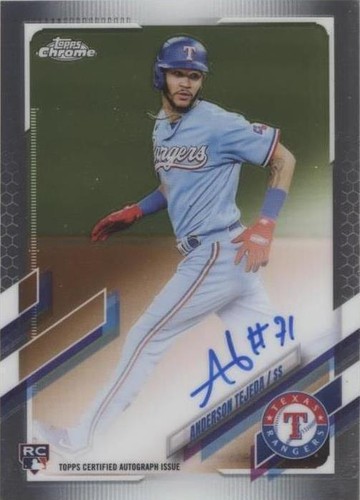 2021 Topps Chrome - Anderson Tejeda #RA-AT