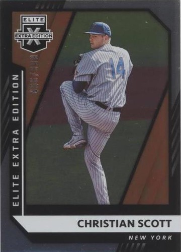 2021 Panini Elite Extra Edition - Christian Scott #142