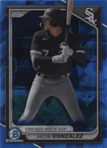 2024 Bowman Chrome Sapphire Edition - Jacob Gonzalez #BCP-242