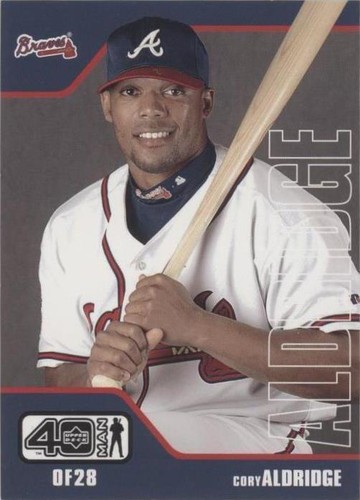 2002 Upper Deck 40 Man - Cory Aldridge #498