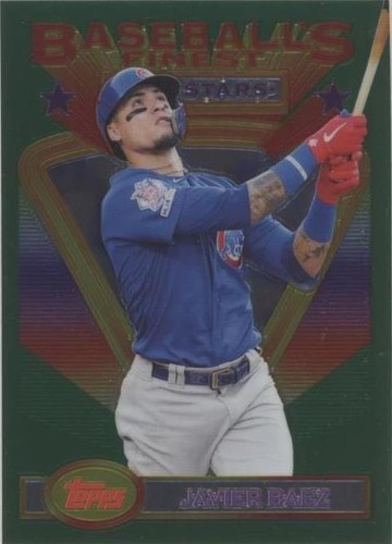 2020 Topps Finest Flashbacks - Javier Báez #89