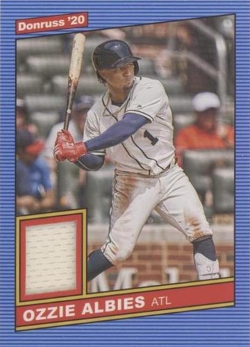 2020 Panini Donruss - Ozzie Albies #86M-OA