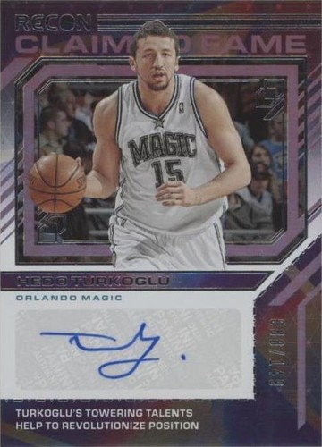 2021-22 Panini Recon - Hedo Turkoglu #CFS-HDT
