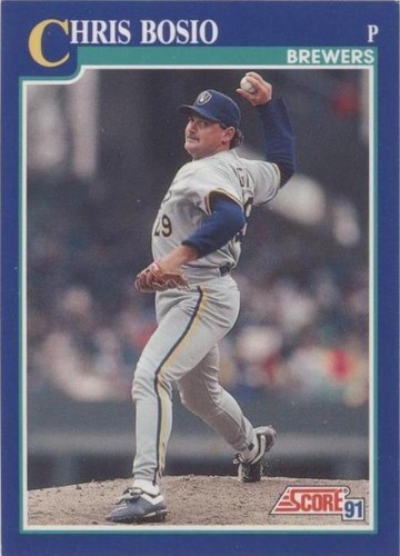 1991 Score - Chris Bosio #43
