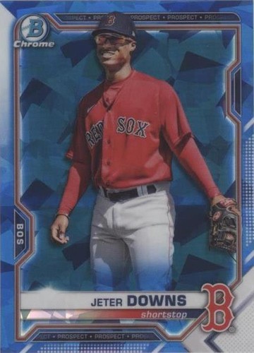 2021 Bowman Chrome Sapphire Edition - Jeter Downs #BCP-169