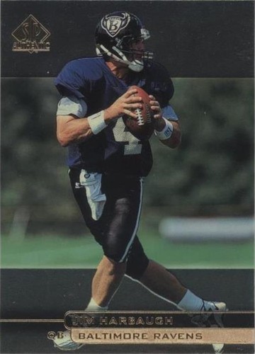 1998 SP Authentic Jim Harbaugh #48