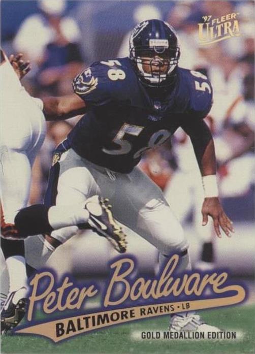 1997 Fleer Ultra Peter Boulware #G219