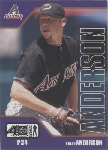 2002 Upper Deck 40 Man - Brian Anderson #643