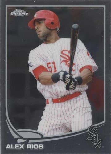 2013 Topps Chrome - Alex Rios #144