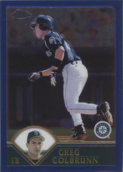 2003 Topps Chrome Traded & Rookies - Greg Colbrunn #T77