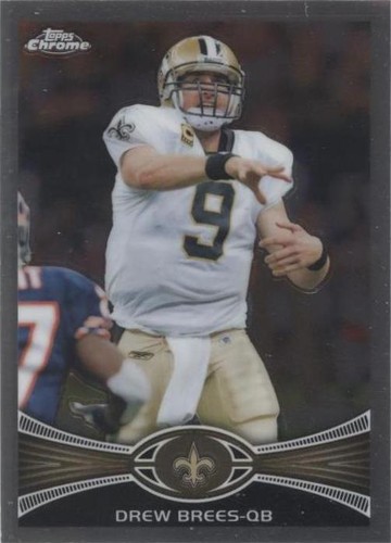 2012 Topps Chrome Drew Brees #100