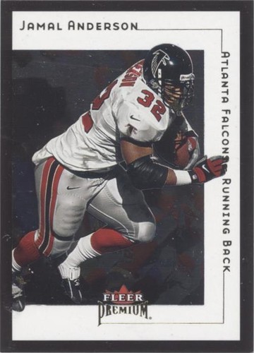 2001 Fleer Premium Jamal Anderson #58