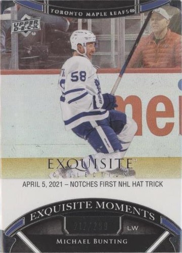 2022-23 Upper Deck Black Diamond - Michael Bunting #ECM-MB