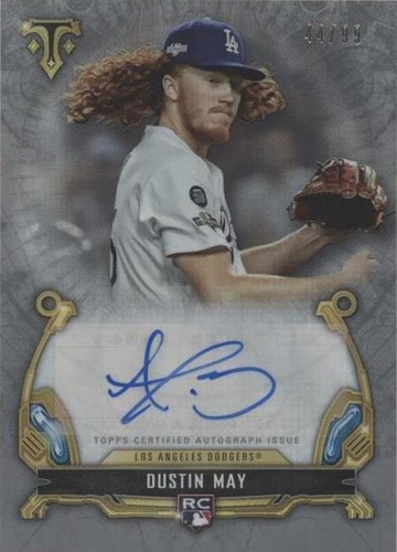 2020 Topps Triple Threads - Dustin May #RAC-DM