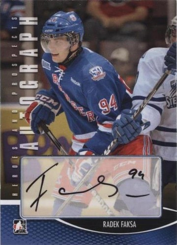 2012-13 In the Game Heroes and Prospects - Radek Faksa #A-RF