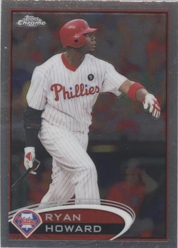 2012 Topps Chrome - Ryan Howard #71