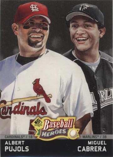 2006 SP Authentic - Albert Pujols Miguel Cabrera #SPAH-42