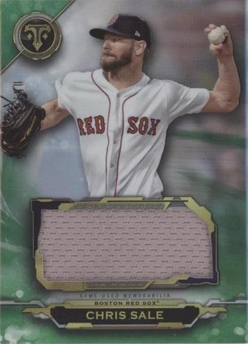 2019 Topps Triple Threads - Chris Sale #SJR-CSA2