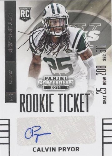 2014 Panini Contenders Calvin Pryor #112
