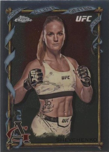 ufc ヴァレンティナシェフチェンコ　サインカード UFC Topps 2024 ヴァレンティーナ・シェフチェンコ サインカード