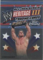 2008 Topps WWE Heritage Chrome - John Cena #100