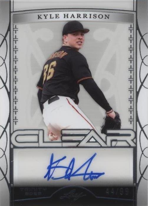 2022 Leaf Trinity - Kyle Harrison #CA-CR1