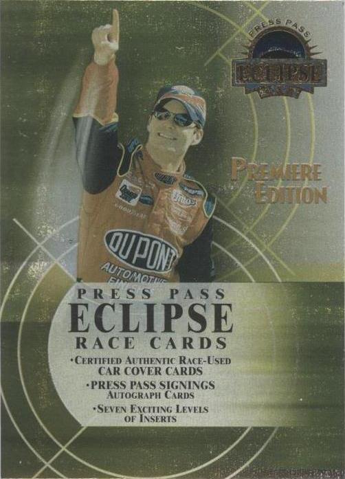 2002 Press Pass Eclipse - Jeff Gordon #S50