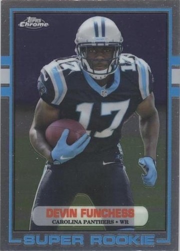 2015 Topps Chrome Devin Funchess #89-DF