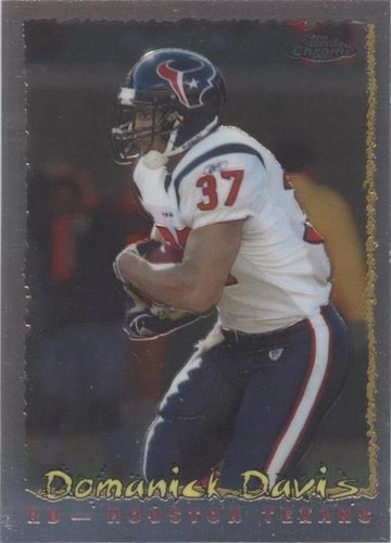 2005 Topps Chrome Domanick Davis #TB40