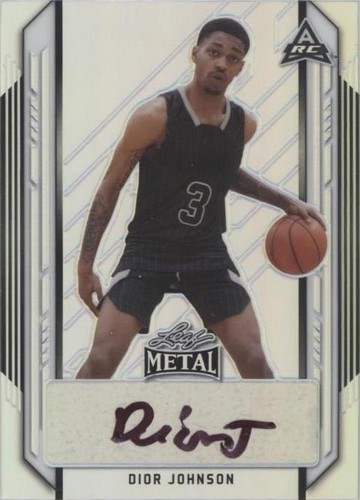 2021-22 Leaf Metal - Dior Johnson #BA-DJ1