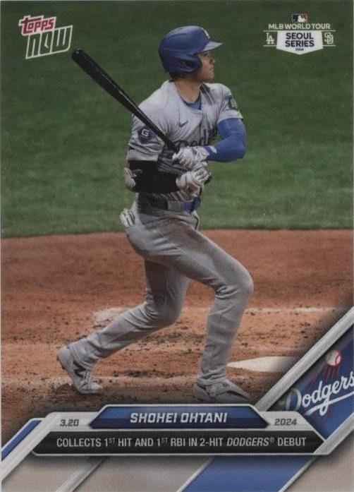 2024 Topps Now - Shohei Ohtani #1