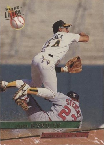 1993 Fleer Ultra - Mike Bordick #254