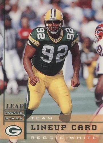 1998 Leaf Rookies & Stars Reggie White #291