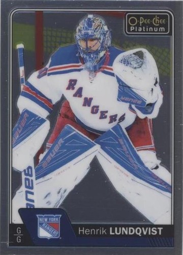 2016-17 O-Pee-Chee Platinum - Henrik Lundqvist #53