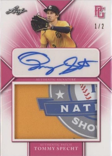 2021 Leaf Perfect Game National Showcase - Tommy Specht #PA-TS2