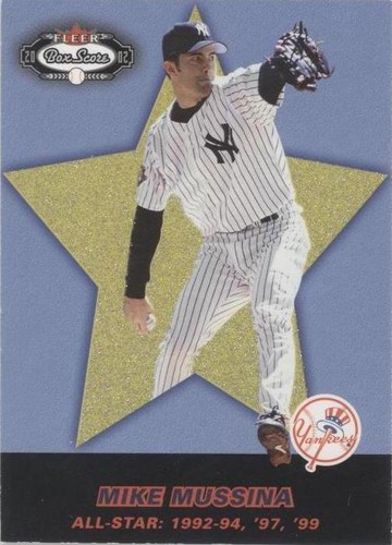 2002 Fleer Box Score - Mike Mussina #269