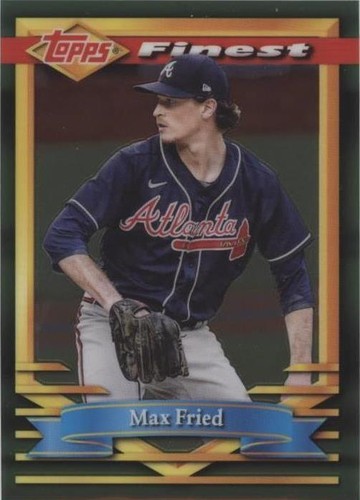 2021 Topps Finest Flashbacks - Max Fried #100