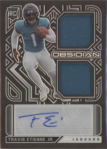 2021 Panini Obsidian Travis Etienne #RJI-TE