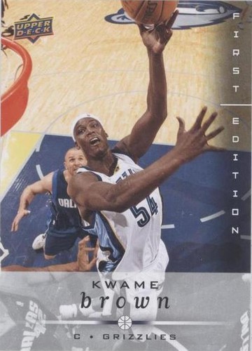 2008-09 Upper Deck First Edition - Kwame Brown #91