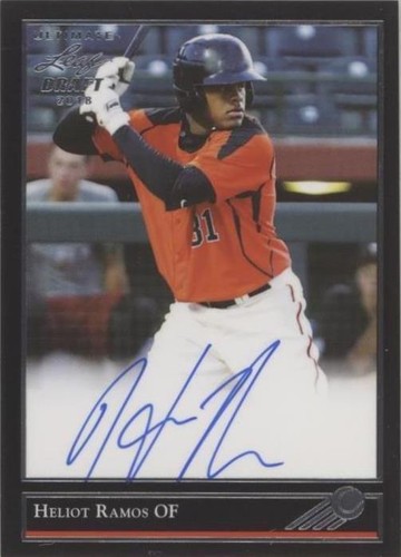 2018 Leaf Ultimate Draft - Heliot Ramos #BG-HR1