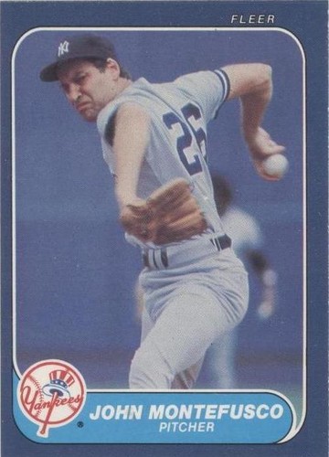 1986 Fleer - John Montefusco #111