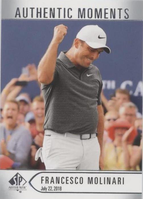 2021 SP Authentic - Francesco Molinari #56