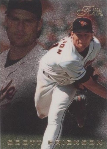 1996 Flair - Scott Erickson #4