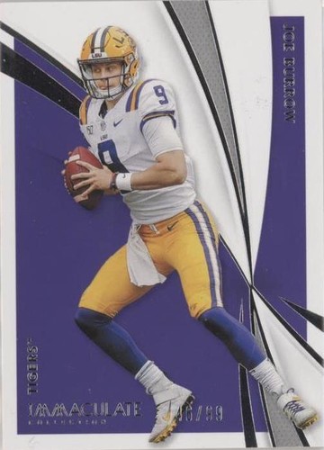2021 Panini Immaculate Collection Collegiate Joe Burrow #13